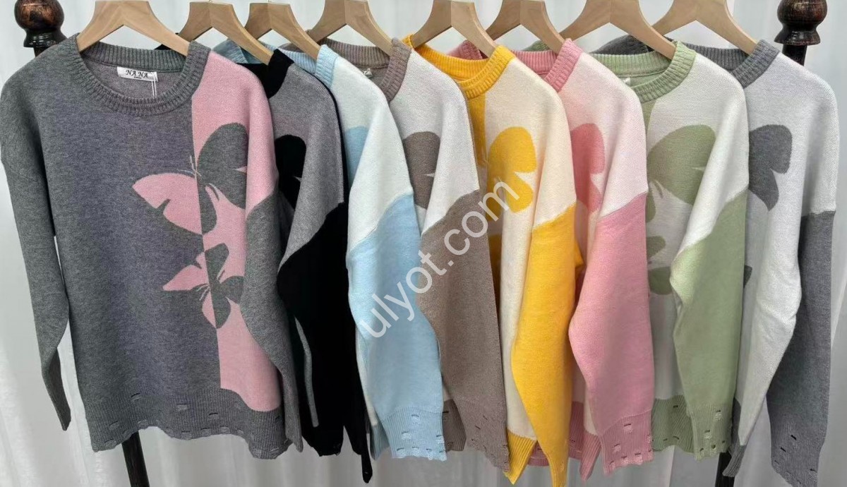 СВІТЕР (ONE SIZE 54-56) МІКС A101