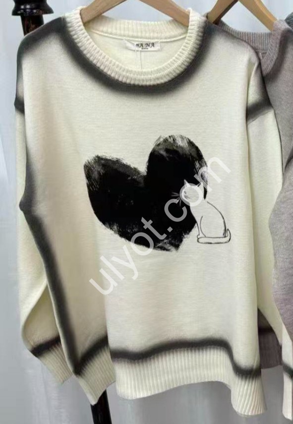 СВІТЕР (ONE SIZE 54-56) МІКС A161