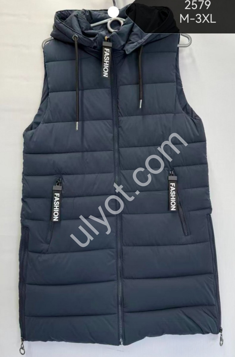 ЖИЛЕТКА Bf&Gf (M-3XL) Т.СИНИЙ 2579