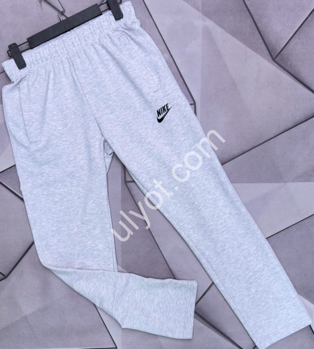 СПОРТ.ШТАНЫ N02 (S-2XL) ПРЯМОЙ МЕЛАНЖ 2