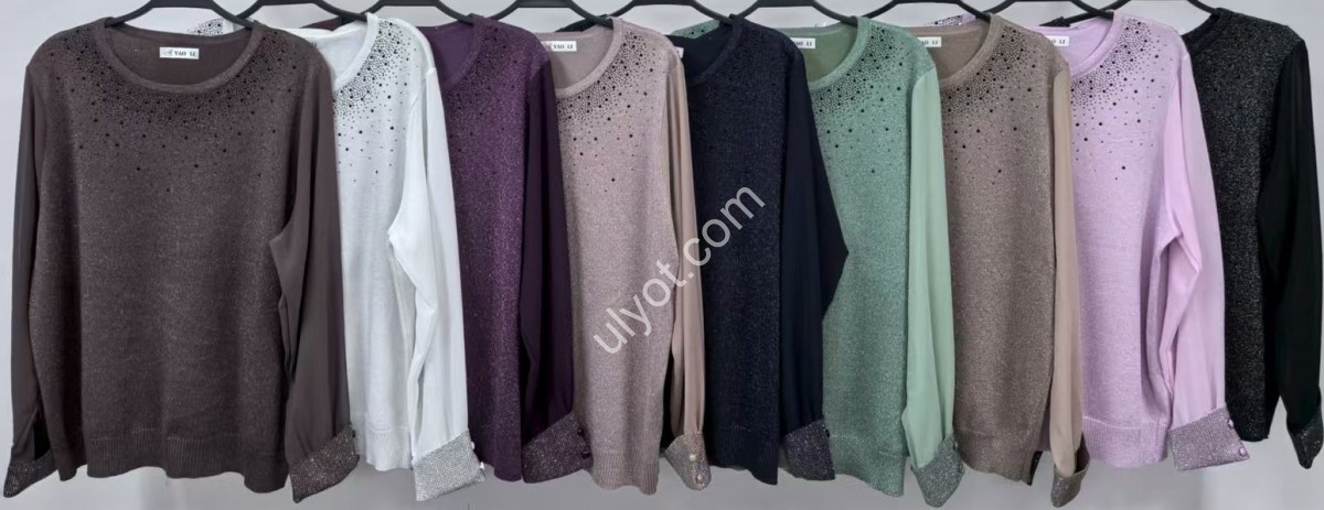 СВИТЕР (ONE SIZE 54-56) МИКС 5088