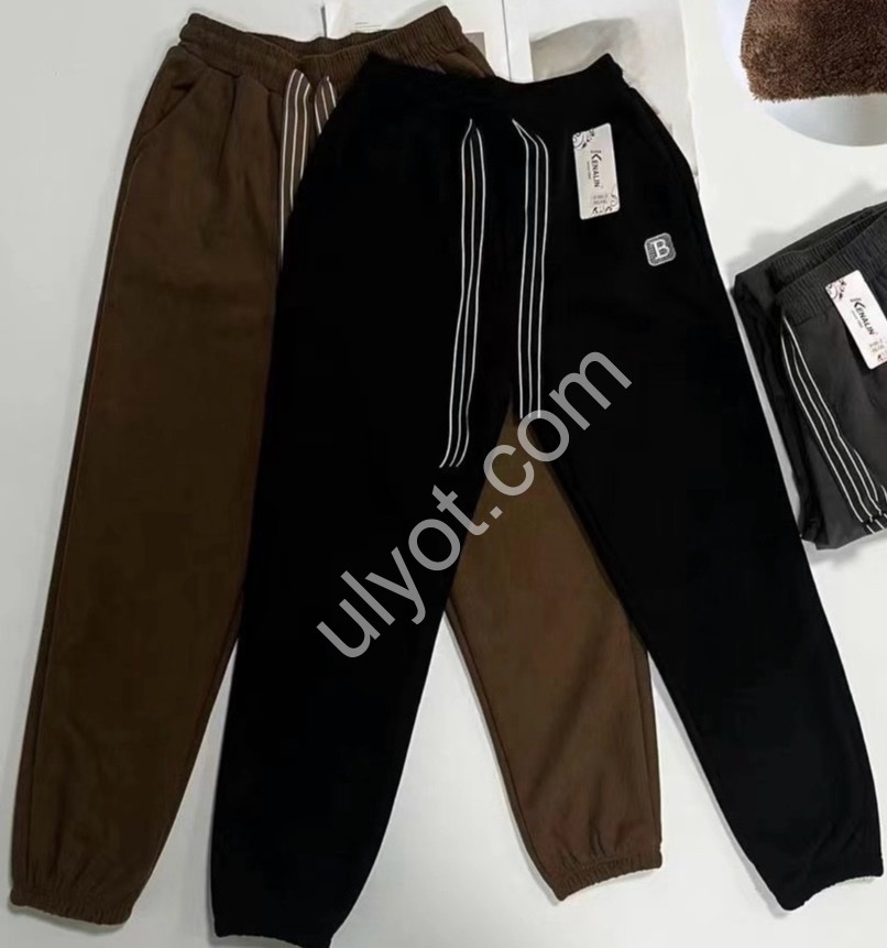 ШТАНЫ (2XL-6XL) МЕХ МАНЖЕТ МИКС 9160-2