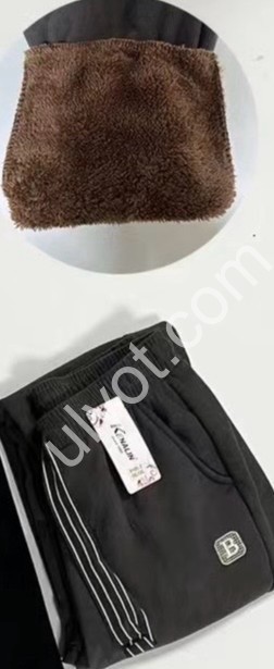 ШТАНЫ (2XL-6XL) МЕХ МАНЖЕТ МИКС 9160-2
