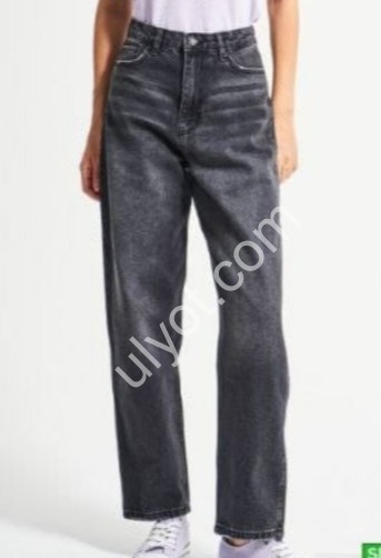 ДЖИНСИ IT'S BASIC (32-36) ГРАФІТ 3240/2w5/1