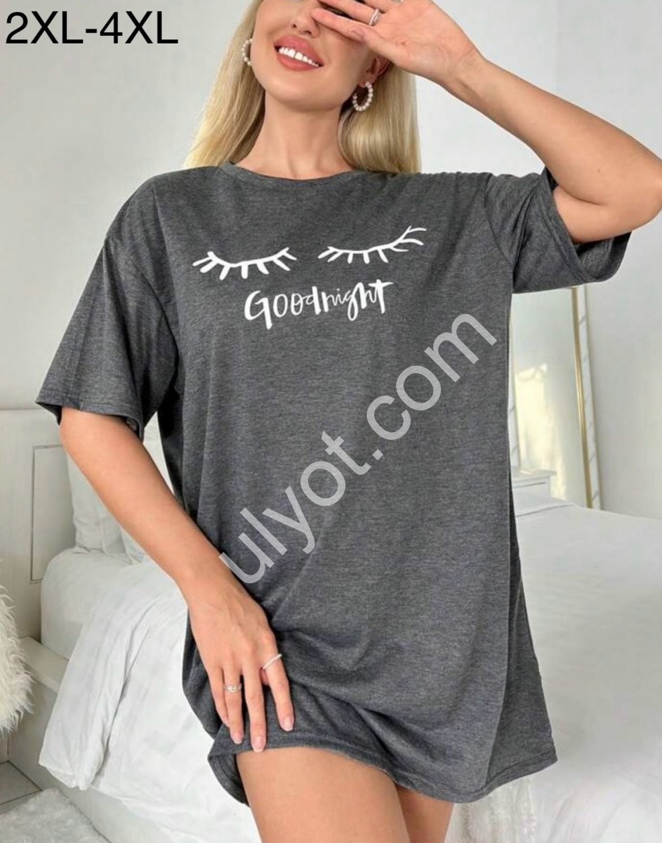 ТУНІКА РОКИ (2XL-4XL) ГРАФІТ 6633