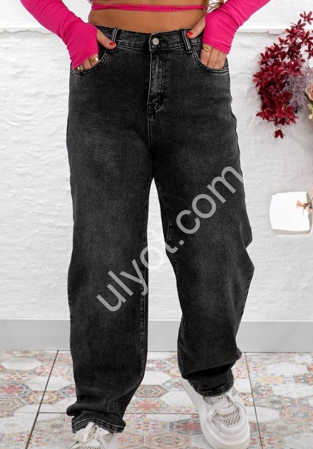 ДЖИНСИ LIANA (31-38) ГРАФІТ 492