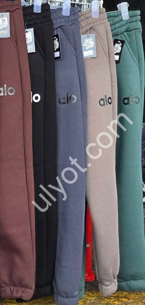 СПОРТ. ШТАНЫ A (3-7ЛЕТ) ФЛИС МАНЖЕТ ЧЕРНЫЙ 