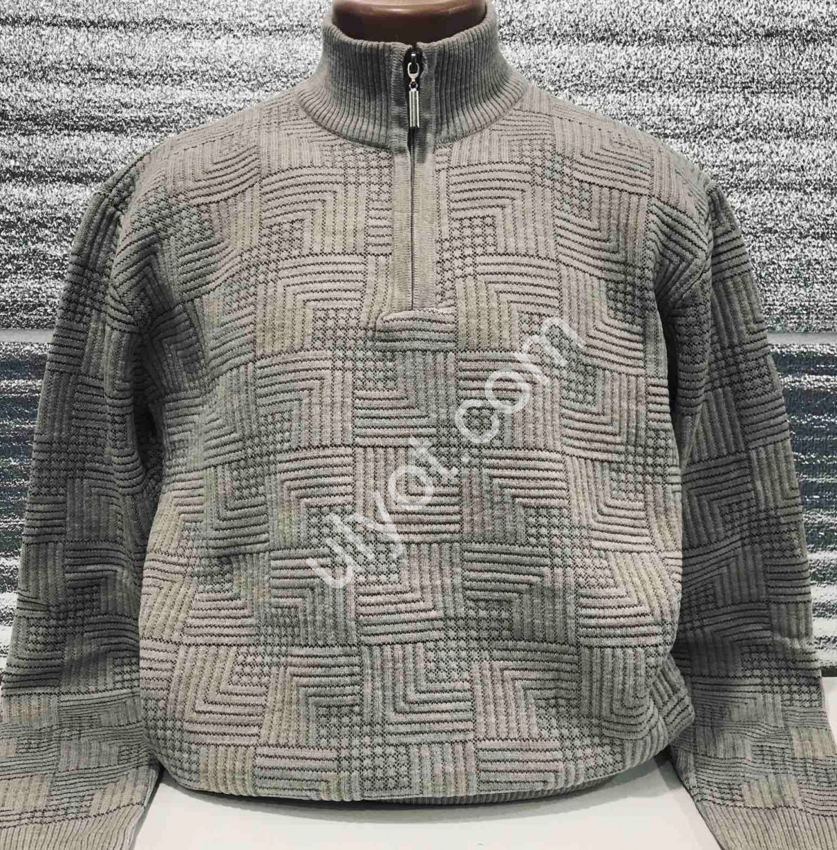 СВИТЕР EVS (L-2XL) МОККО 3090