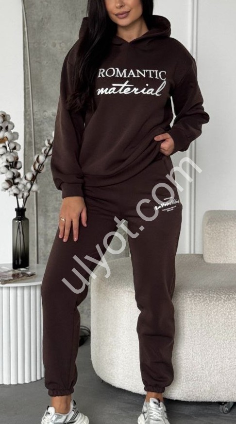 КОСТЮМ ROMANTIC (42-52) МАНЖЕТ ШОКОЛАД 806
