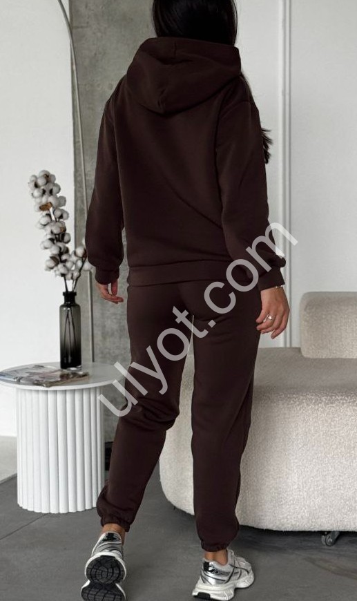 КОСТЮМ ROMANTIC (42-52) МАНЖЕТ ШОКОЛАД 806