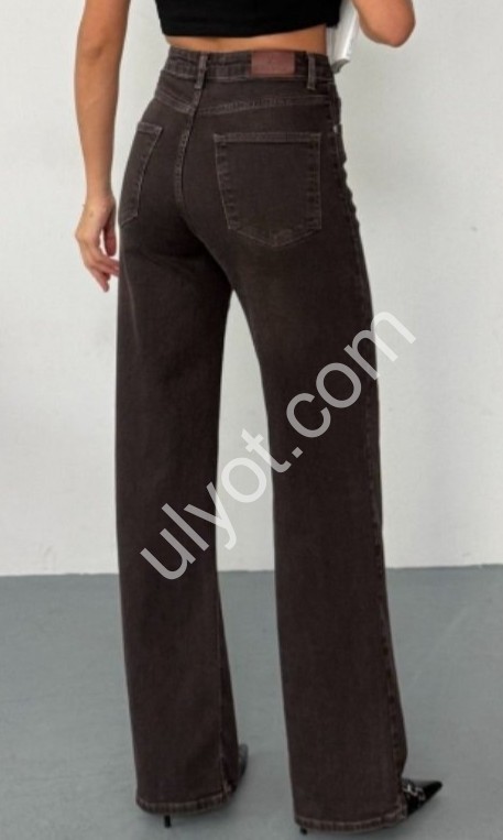 ДЖИНСЫ ZEO BASIC (34-42) ШОКОЛАД 5105