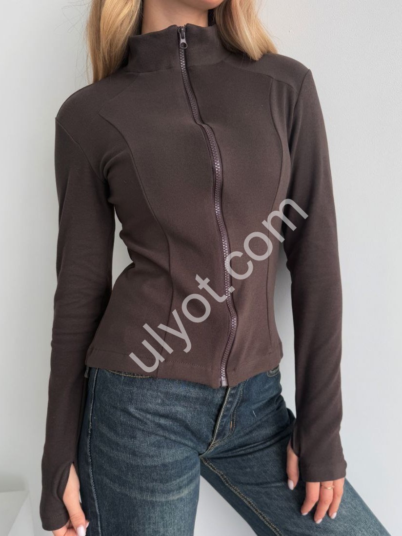 КОФТА (42-48) ТЕРМО ШОКОЛАД 809