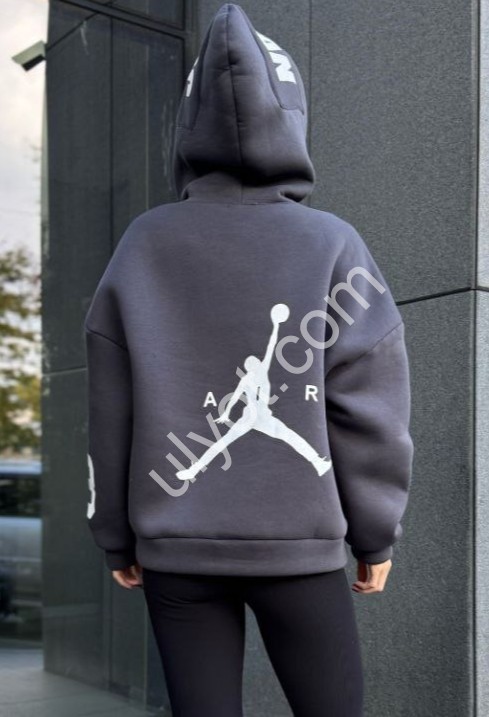 ХУДИ (42-48) ФЛИС ГРАФИТ 4250