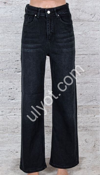 ДЖИНСЫ TOP SHOP (25-32) ГРАФИТ 3345