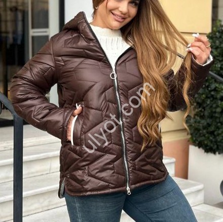 Фото 2 КУРТКА (50-56) ШОКОЛАД 5512