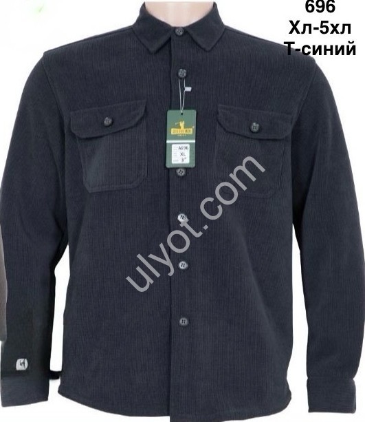 РУБАШКА (XL-5XL) МЕХ МИКС 696