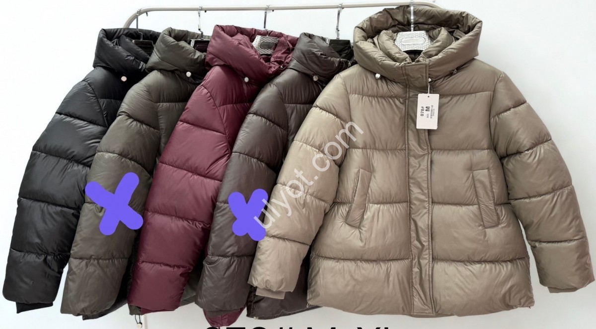 КУРТКА (M-XL) БОРДО 078