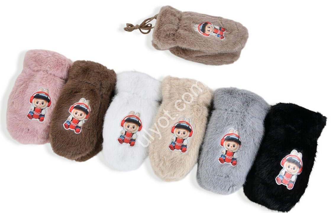 ВАРЕЖКИ (8-12 ЛЕТ) МЕХ МИКС NY1