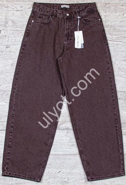 ДЖИНСЫ REAL FOCUS (28-33) ШОКОЛАД 1775-402