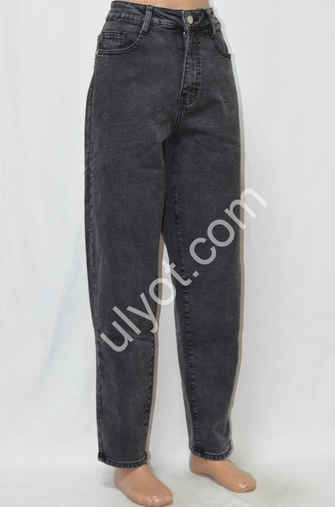 ДЖИНСЫ RELUCKY (28-33) БАЙКА ГРАФИТ M0673-7