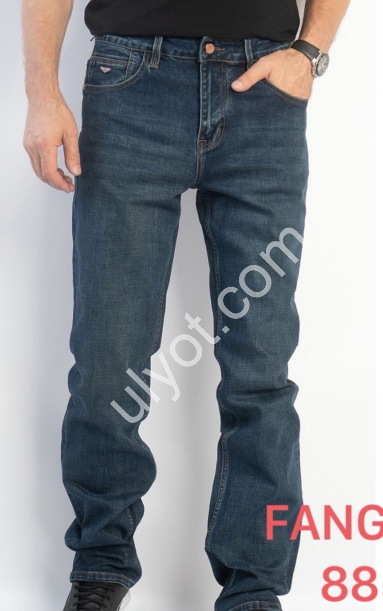 ДЖИНСЫ FANGSIDA (29-38) Т.СИНИЙ 8854