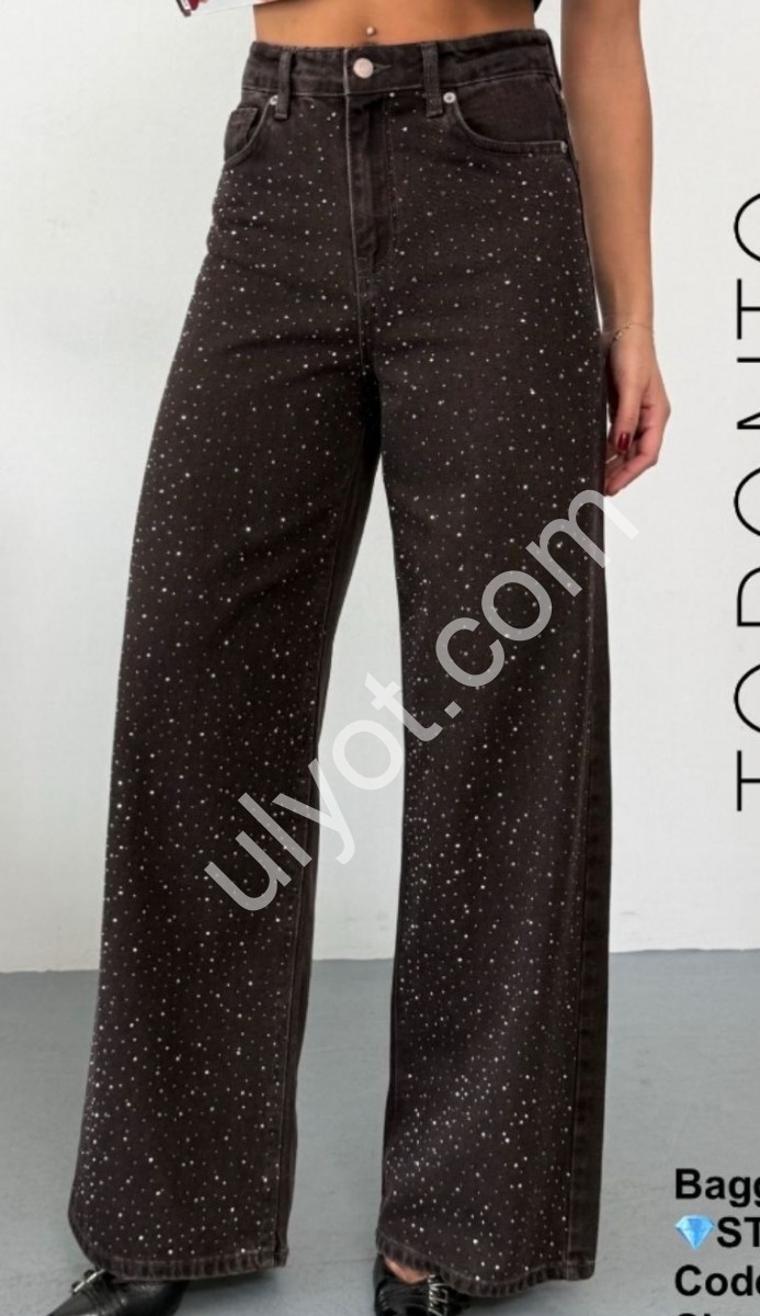 ДЖИНСЫ ZEO BASIC (34-42) ШОКОЛАД 5121