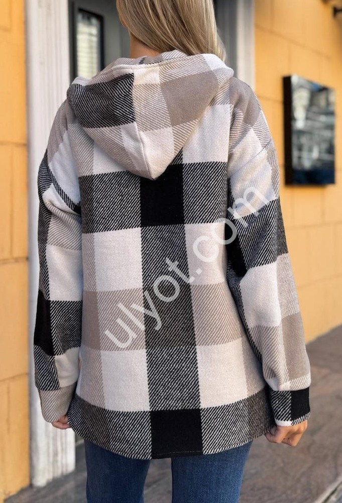 КУРТКА-РУБАШКА (42-48) ЧЕРНЫЙ+МОККО 224