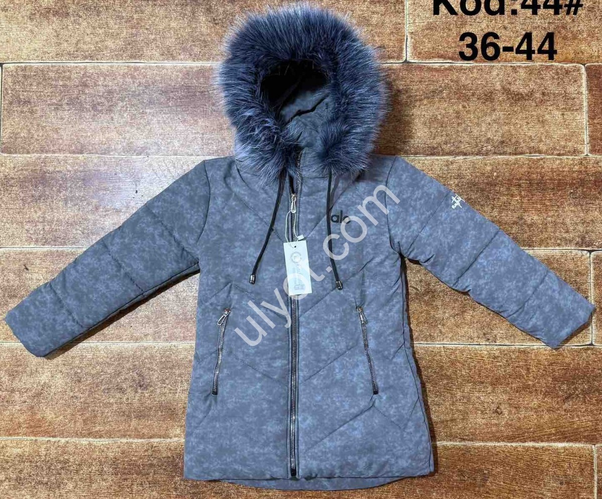 КУРТКА A15 (9-13 ЛЕТ) СВ.СЕРЫЙ 44