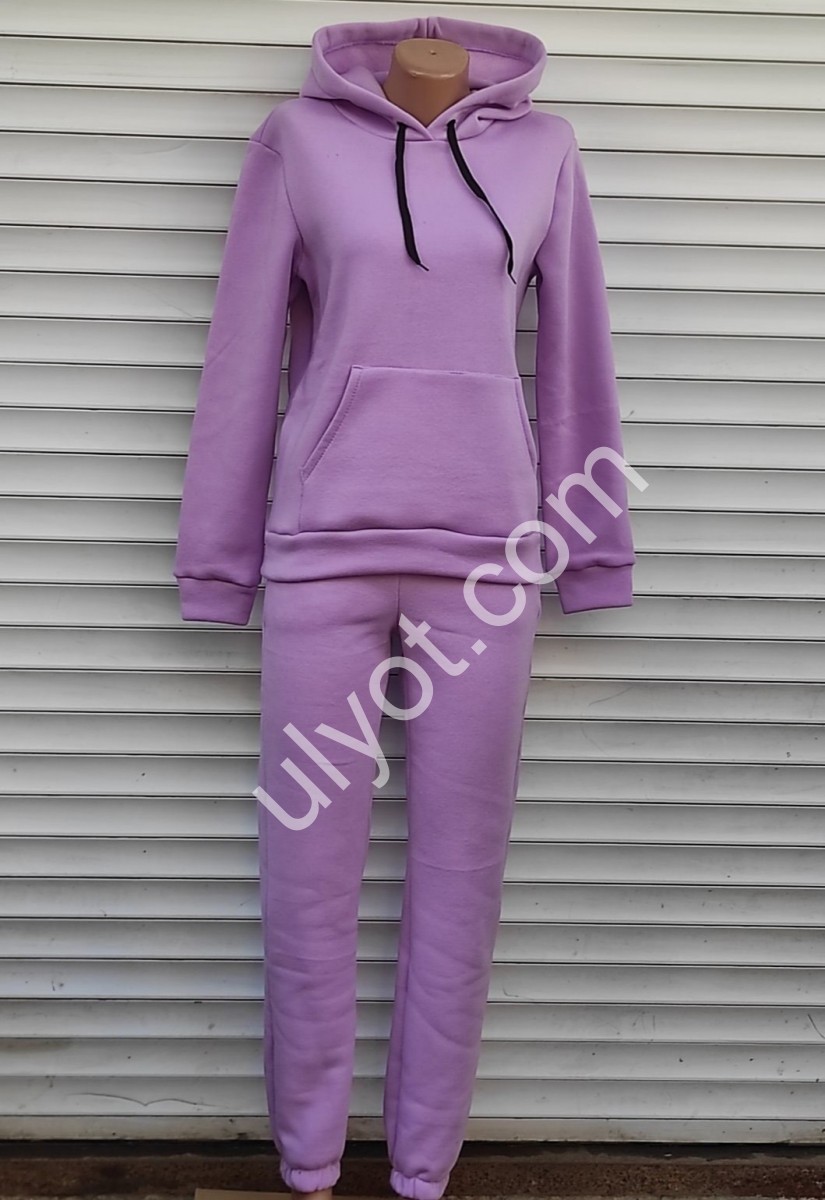 СПОРТ.КОСТЮМ (50-56) ЛИЛОВЫЙ РЕЗИНКА 