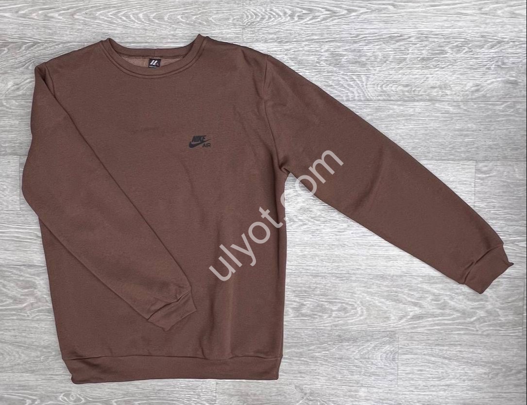 СВІТШОТ N02 (XL-5XL) ФЛІС КОРИЧНЕВИЙ 460