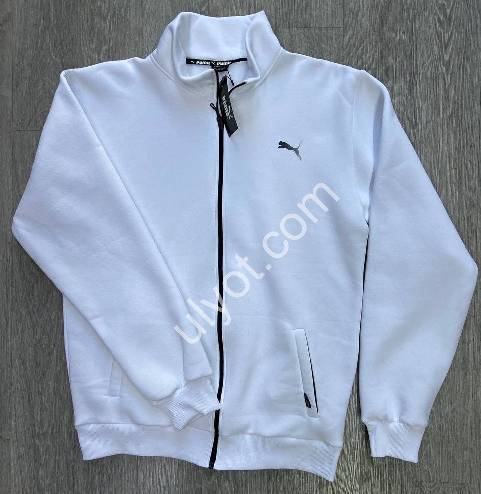 СПОРТ.КОФТА P15 (56-64) ФЛИС БЕЛЫЙ 116