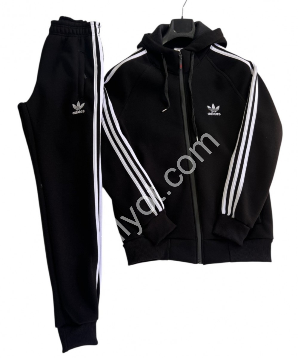 СПОРТ. КОСТЮМ A01 (48-56) МАНЖЕТ ЧОРНИЙ