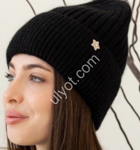 ШАПКА АНГОРА9 (ONE SIZE 56-58) ФЛИС МИКС 