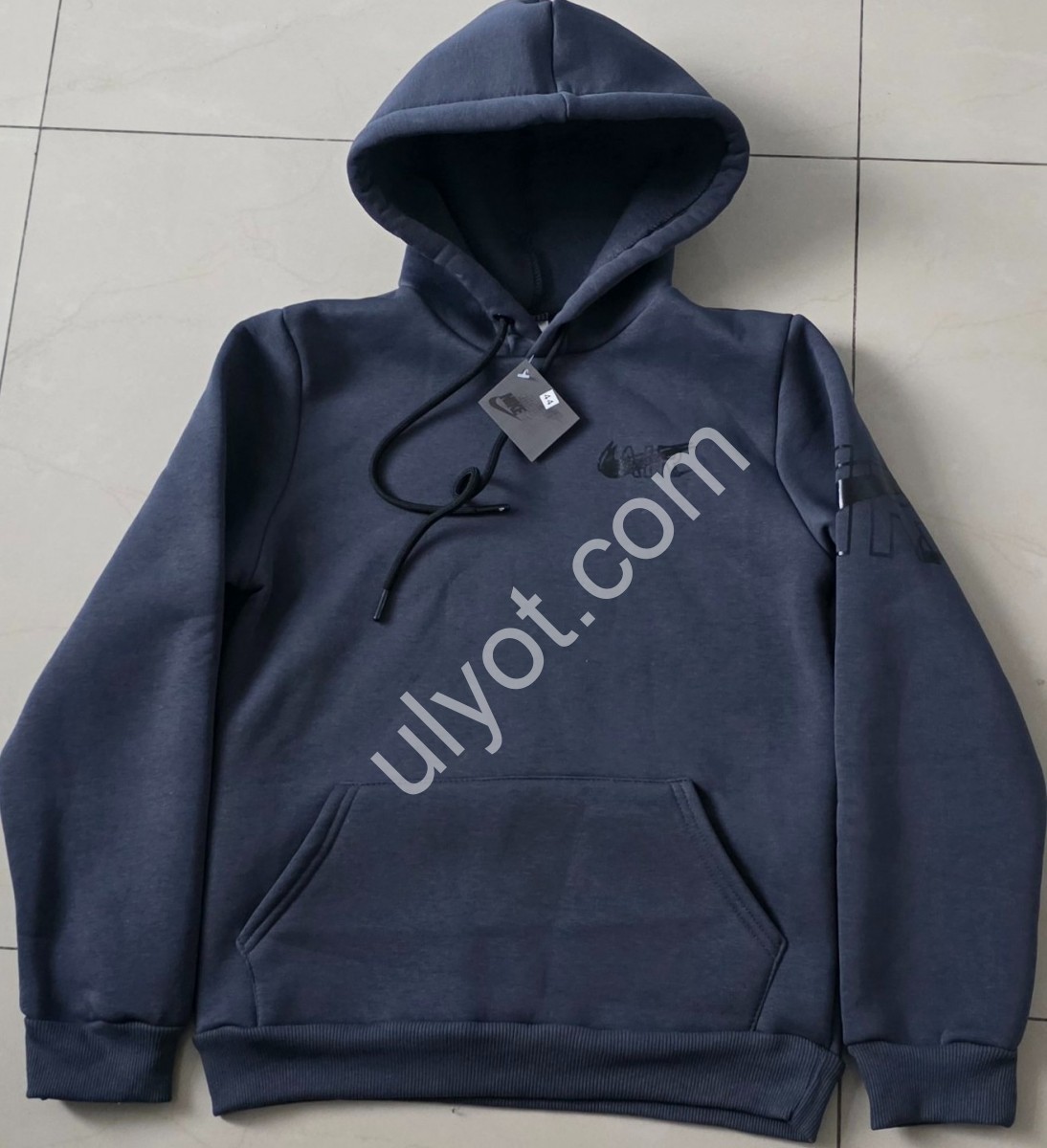 СПОРТ.КОФТА N02-1 (11-16ЛЕТ) ФЛИС ГРАФИТ 