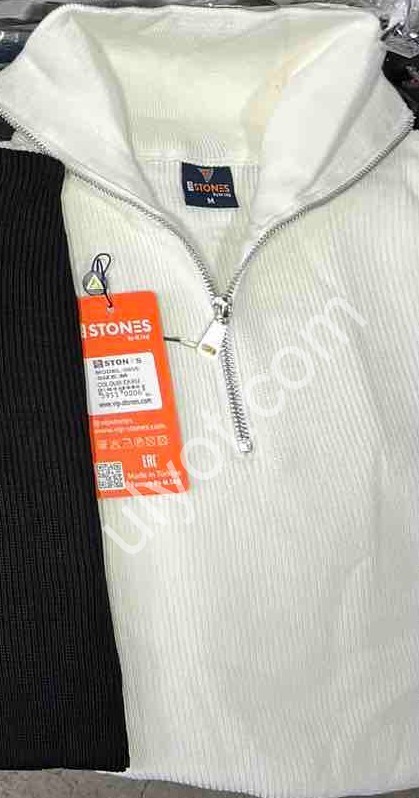СВИТЕР VIP STONES (M-2XL) МОЛОКО 5955
