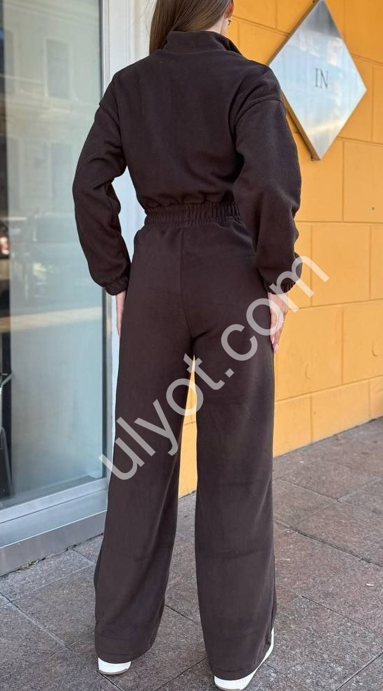 КОМБІНЕЗОН (42-48) ФЛІС ШОКОЛАД 1674