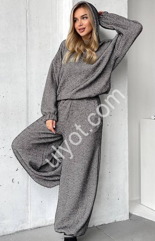 КОСТЮМ (42-48) АЛЬПАКА СІРИЙ 3122