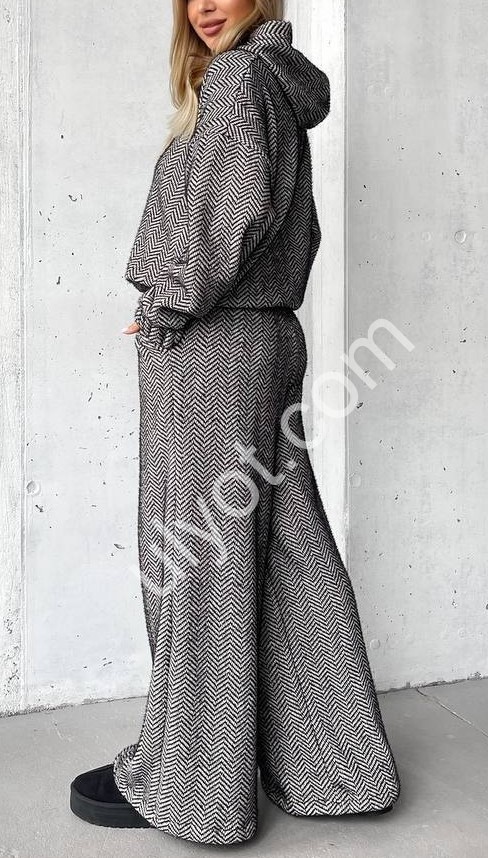 КОСТЮМ (42-48) АЛЬПАКА СІРИЙ 3122