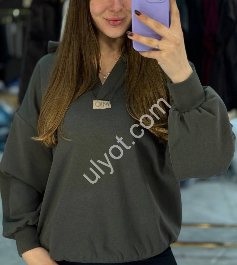 ХУДІ (42-52) Хутро Хаки 1676