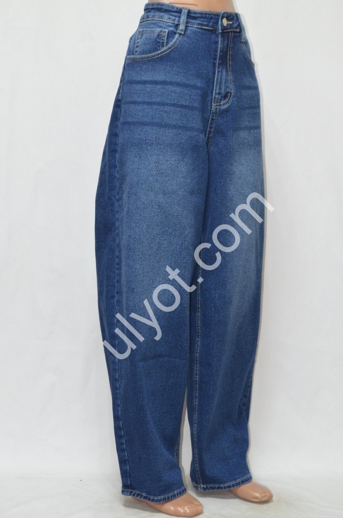 ДЖИНСИ RELUCKY (31-38) БАЙКА Т.СИНІЙ B0284-6