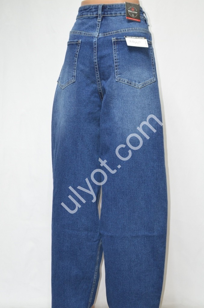 Фото 1 ДЖИНСЫ RELUCKY (31-38) БАЙКА Т.СИНИЙ B0284-6