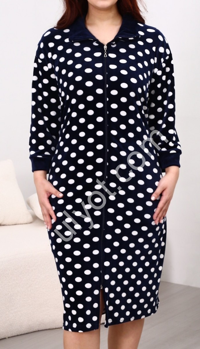 ХАЛАТ (62-70) Т.СИНІЙ 900-136