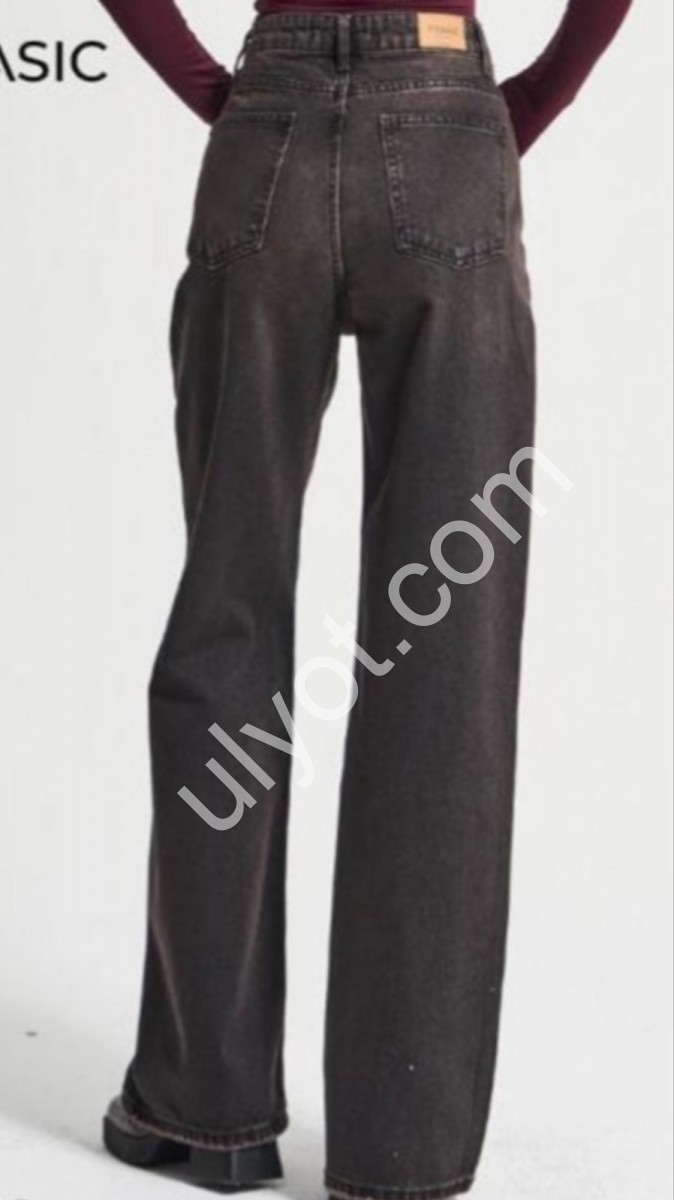 Фото 1 ДЖИНСЫ IT'S BASIC (34-42) ШОКОЛАД 2499/2w5/62