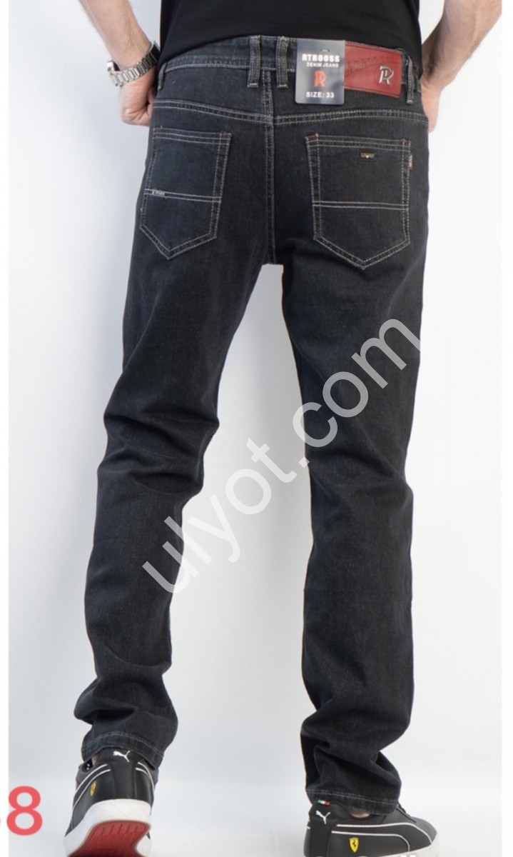 ДЖИНСИ RTROOSS (31-38) ГРАФІТ 8119