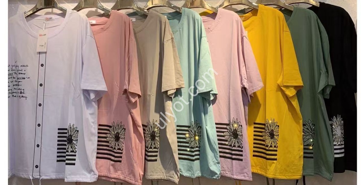 ФУТБОЛКА JJF (ONE SIZE 54-58) МИКС 7702