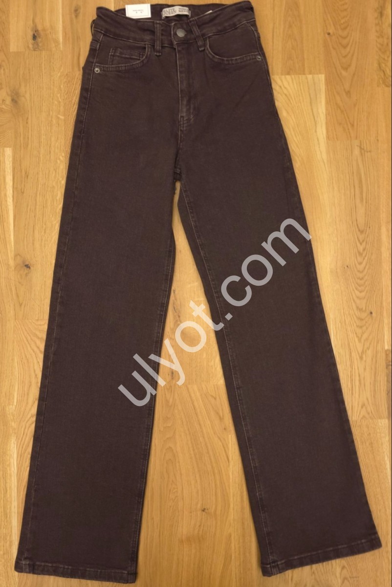 ДЖИНСЫ ELITE QUEEN (25-30) ШОКОЛАД 1351-181