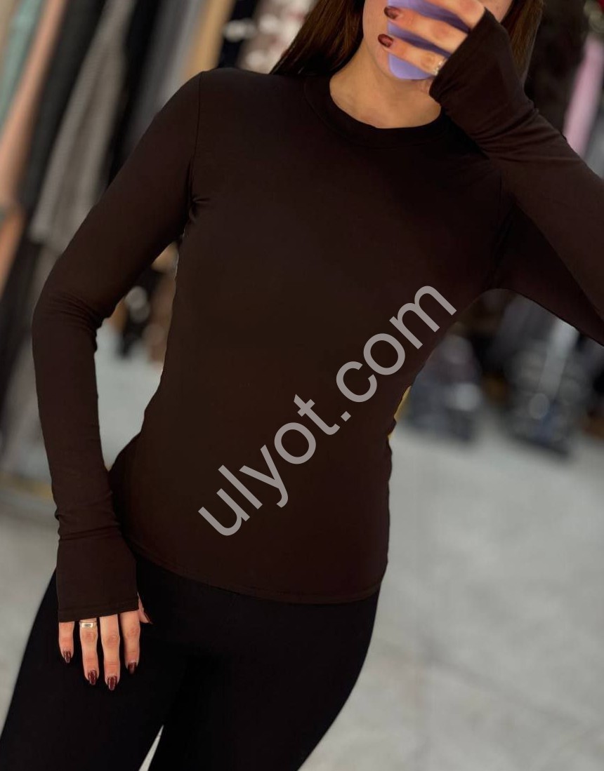 ЛОНГСЛИВ (42-48) ШОКОЛАД 5171