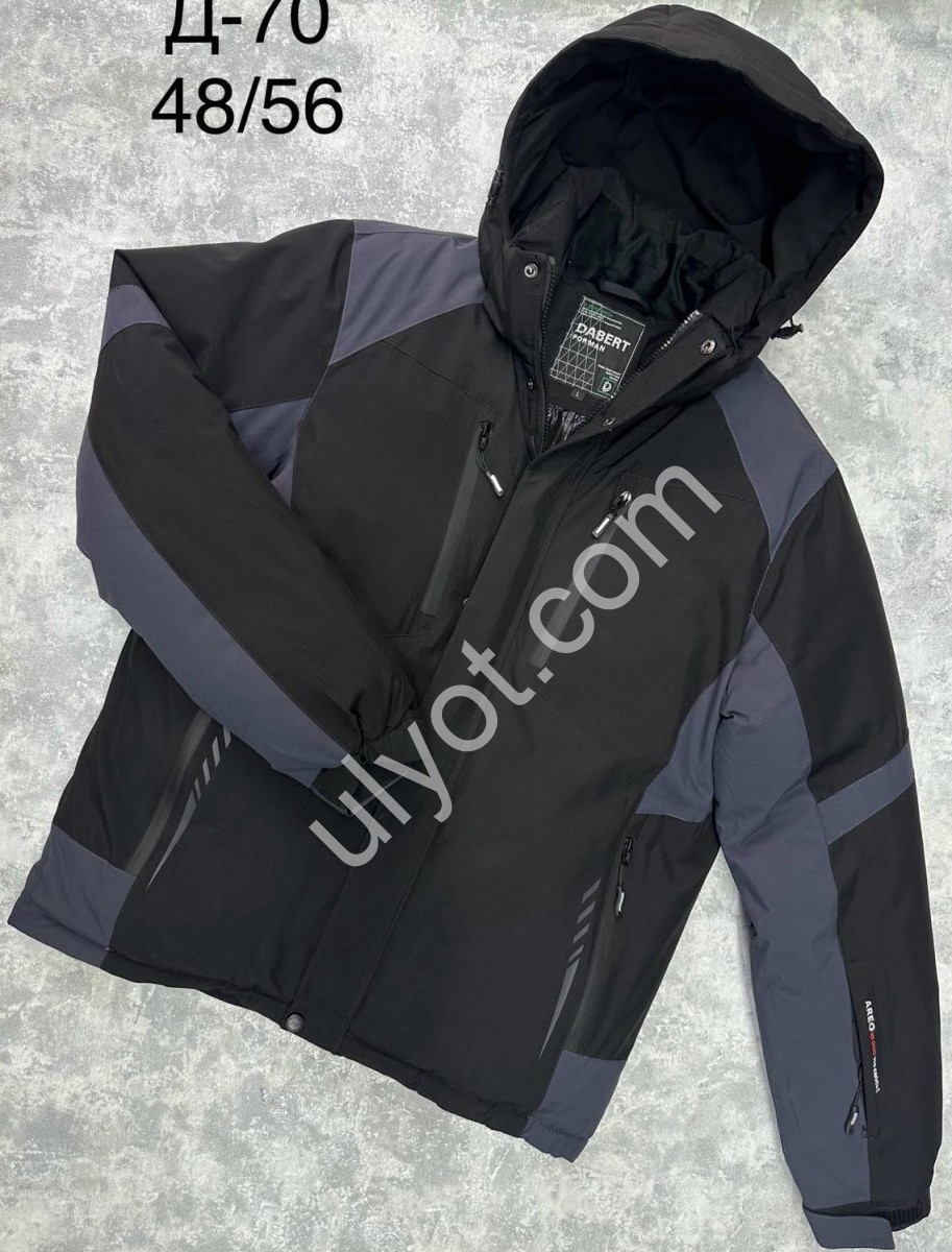 КУРТКА (48-56) ЧОРНИЙ D70