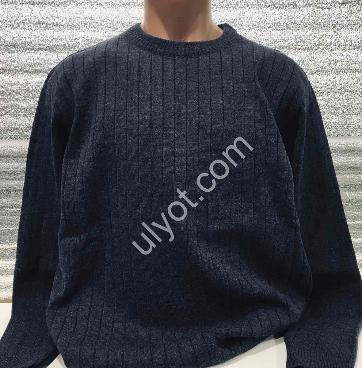 СВИТЕР DEVANTI (L-2XL) Т.СИНИЙ 73531