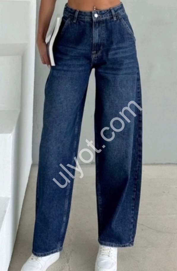 ДЖИНСЫ ZEO BASIC (34-42) Т.СИНИЙ 4490